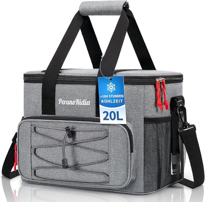 Geïsoleerde koeltas 20L - Perfect voor Picknick, Strand en Kamperen