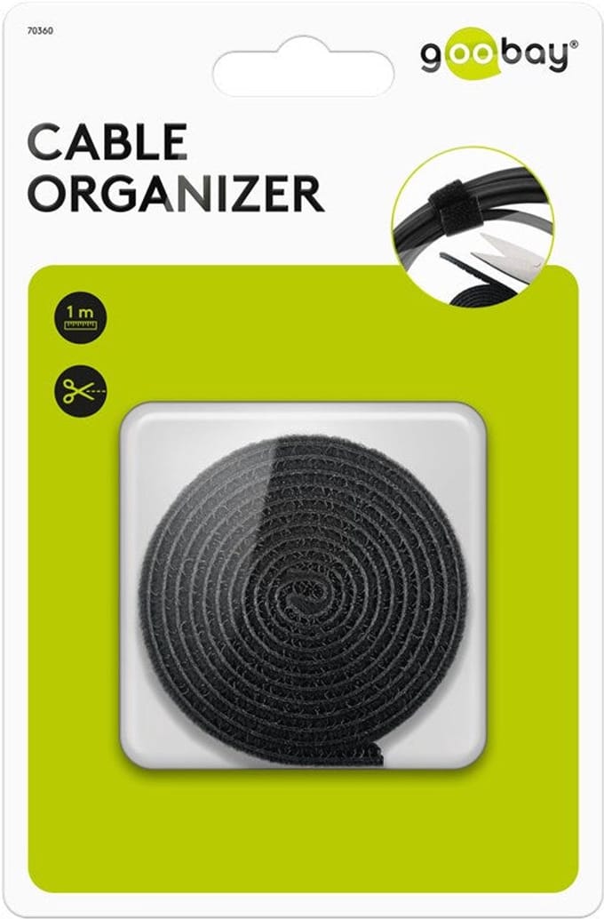 70360 - Cable holder - Floor - Black