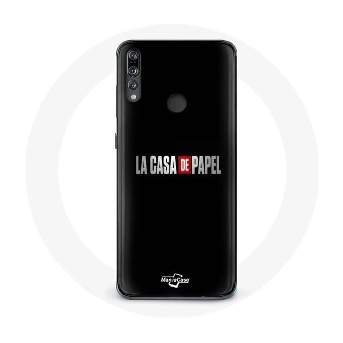 Coque - La casa de papel - Huawei P30 Lite - Souple - Noir - Protection