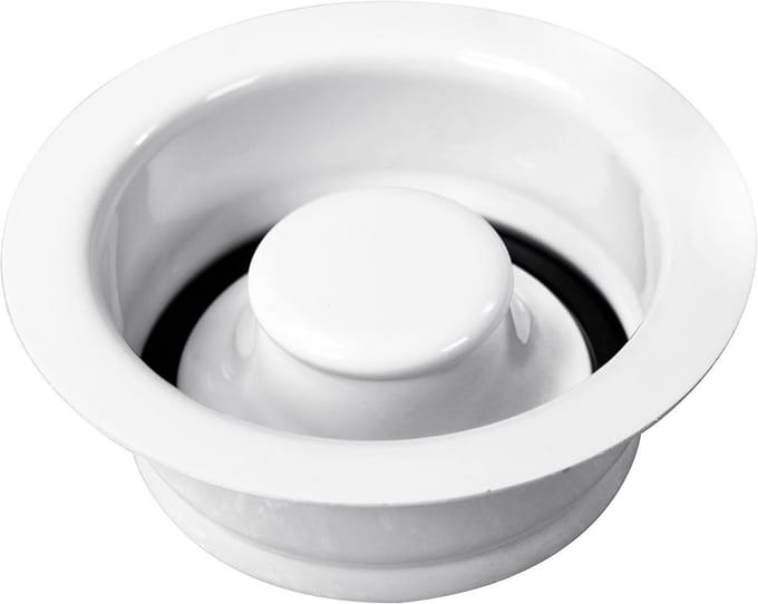 Universele Afvalstop en Stopper Set voor 3-Bout Afvalvermaler - Wit