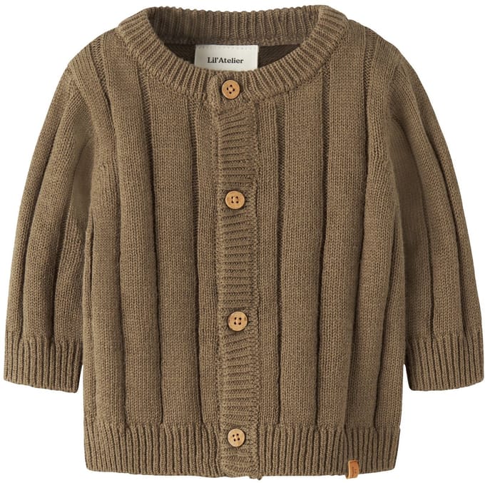 Lil' Atelier Baby Vest gebreid