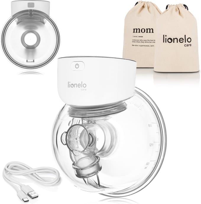 Lionelo Fidi Free Simple - Borstkolf - Elektrische moedermelkpomp - 180 ml - handsfree