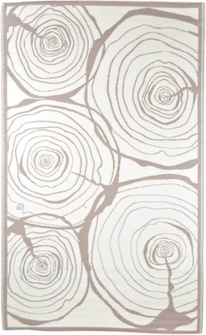 Esschert Design Buitenkleed Jaarringen 240X150 Cm