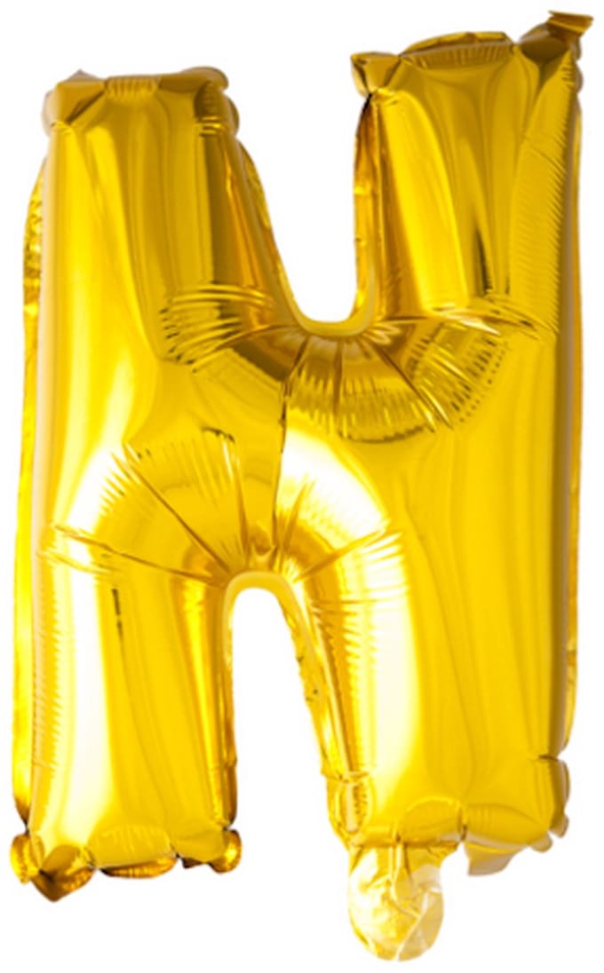 Folie Ballon Letter 40″ N - Goud