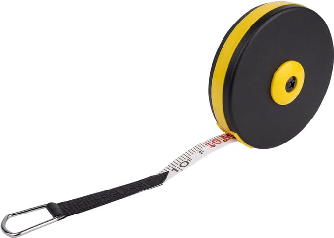 Landmeter 10 meter | Glasvezel | Per Stuk