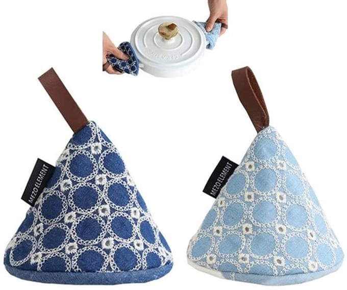 Allecto - Pannenlappen Set - Hittebestendig - Katoenen Stof