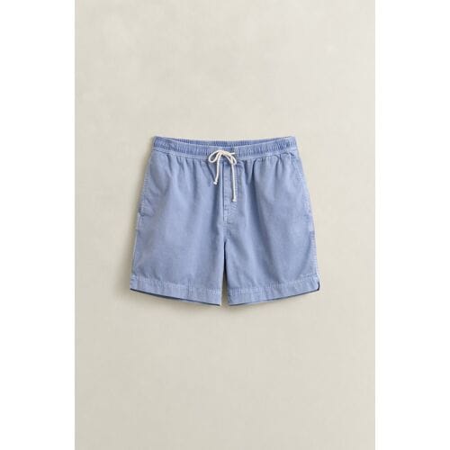 Gant Bermuda Sunfaded Drawstring Cotton Faded Denim / male