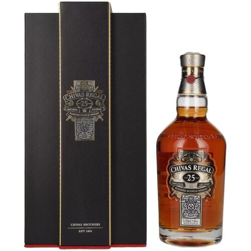 Chivas Regal 25 Years Old ORIGINAL LEGEND 40% Vol. 0,7l in geschenkverpakking