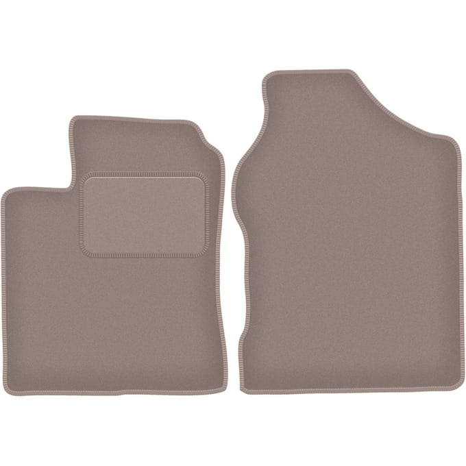 Beige voormatten voor: Daihatsu Trevis hatchback (2006-2009)