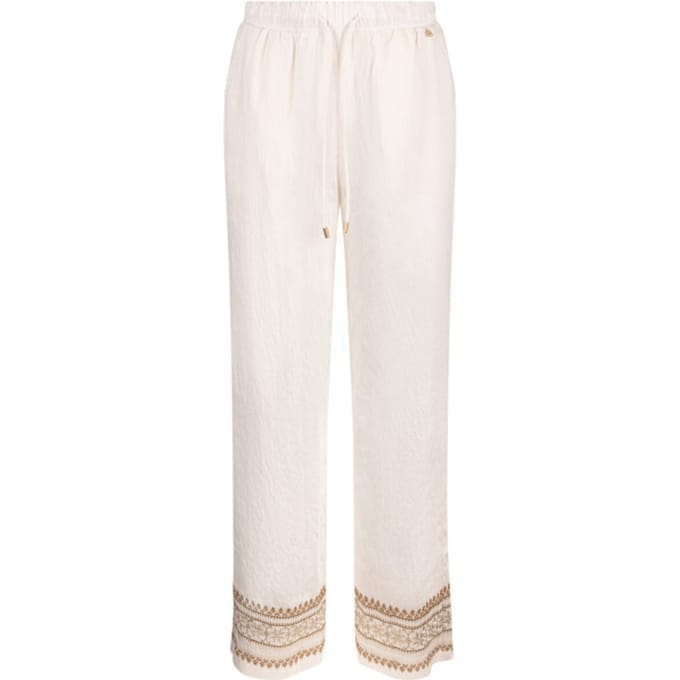 Nukus Valerie Pants Embroidery Pantalons Off White Nks09049