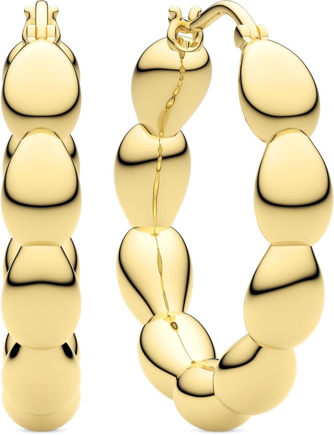 Sif Jakobs Goccia Dames Oorbellen 925 Sterling Silver - Goud