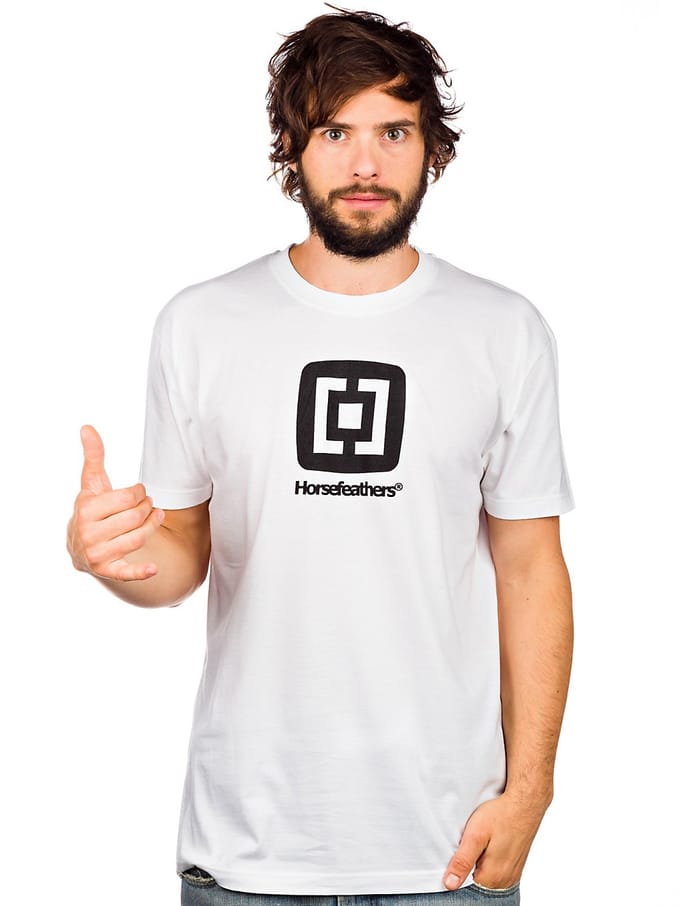 Horsefeathers Fair T-Shirt wit