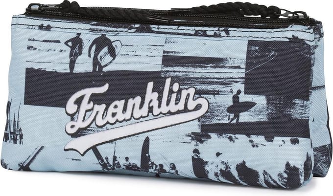 Etui Franklin & Marshall Girls blauw 10x21x6 cm
