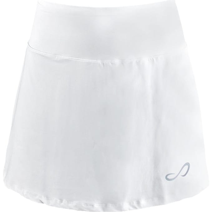 Endless Minimal High Waist Rok Dames-Wit,Zilver
