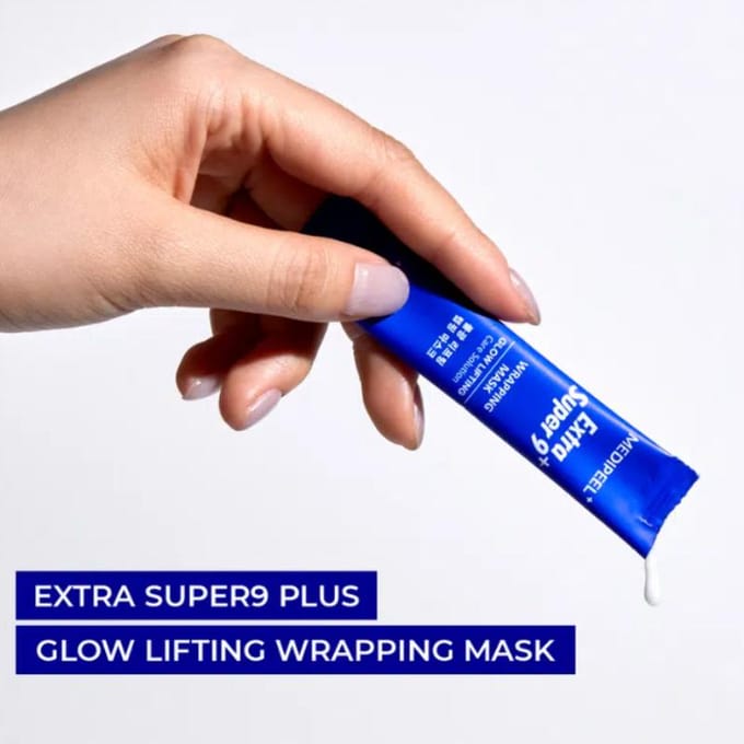 MEDI-PEEL Extra Super 9 Plus Aqua Glow Lifting Wrapping Mask 4 ml × 4 stuks