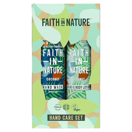 Faith In Nature Coconut Handverzorging Cadeauset – 2 stuks