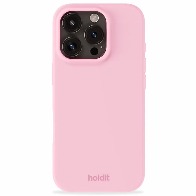 Holdit Silicone Case geschikt voor Apple iPhone 16 Pro Max - Pink