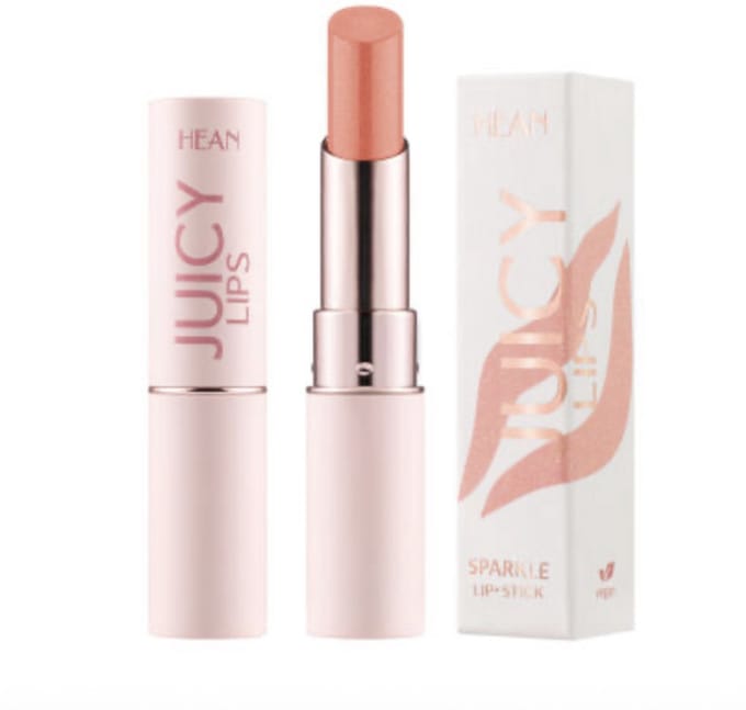 Juicy Lips, sparkling lipstick Hean Cosmetics - 04 Golden Sangria