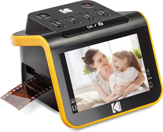 Kodak Slide N SCAN Diascanner, Negatiefscanner 4320 x 3252 Display, USB-stroomvoorziening