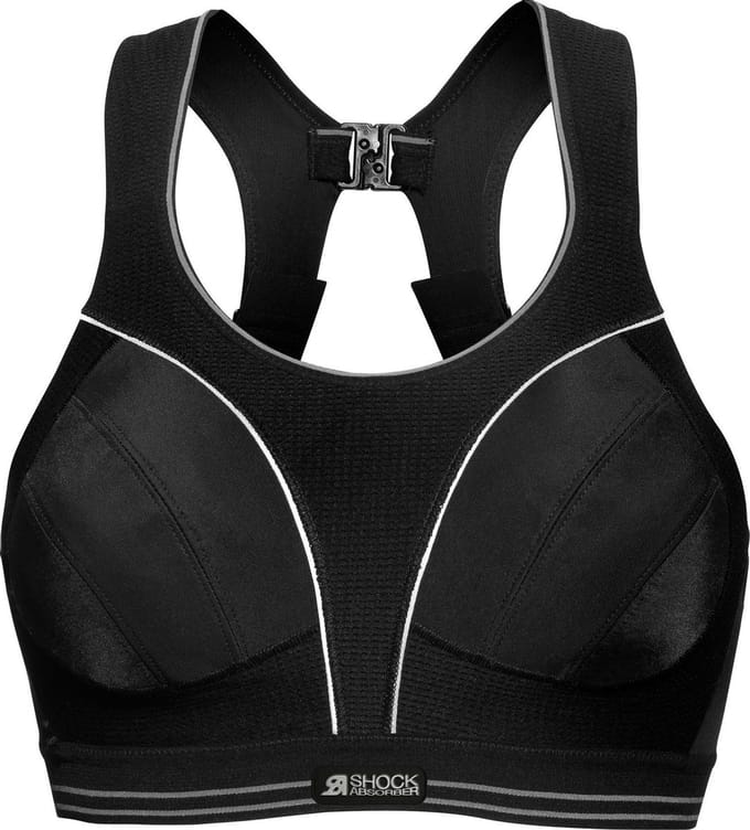 Shock Absorber   - 75E - Ultimate Run Sportbeha Dames Zwart/Zilver