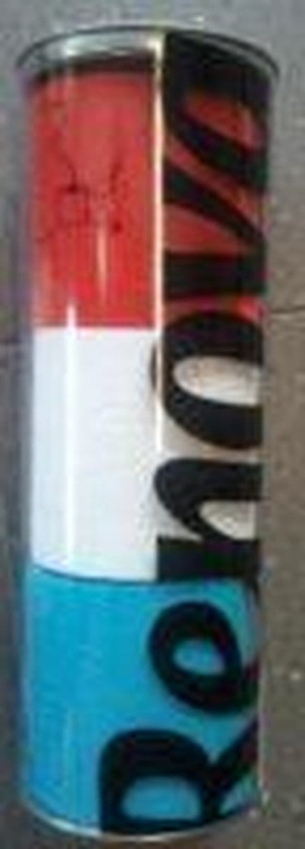 Toiletpapier rood-wit-blauw, Nederlandse vlag in koker