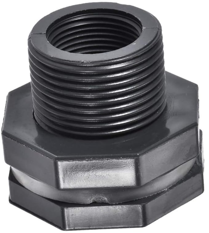 Dailygoods - 2 Stuks G3/4 Vrouwelijke Verlenging Buisadapter