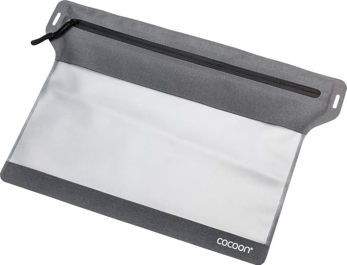 Cocoon Zippered Flat Document Portemonnee Grijs M