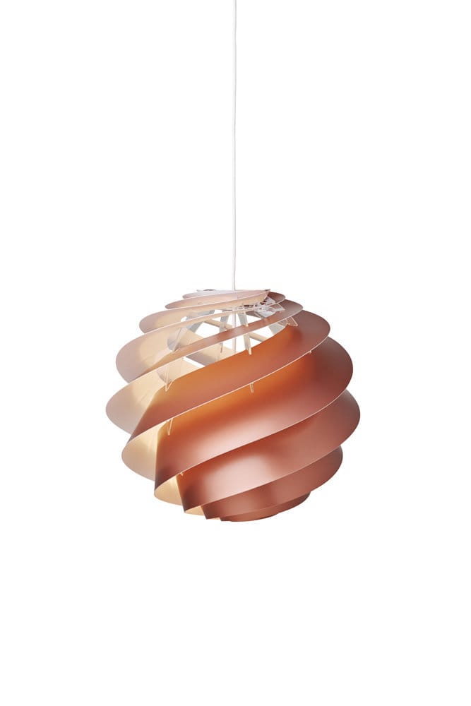 Le Klint - Swirl 3 hanglamp - koper - M - brons