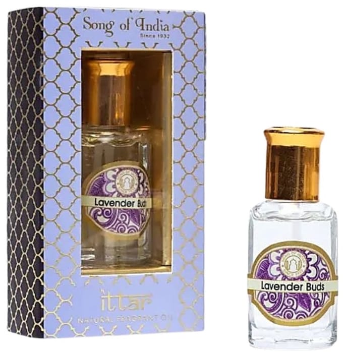 Song Of India Luxurious Veda - Parfumolie Roll-On - Lavendel - 10ml