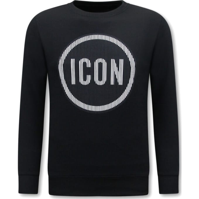 Herentrui ICON - Heren Sweater - Zwart