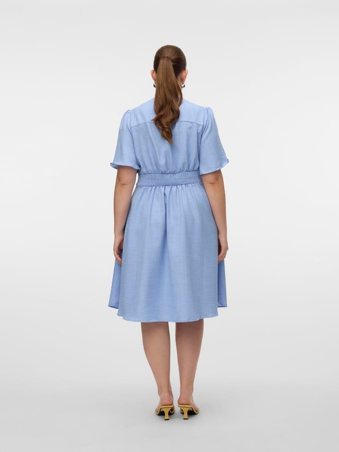 Vero Moda Curve Jurk VMCMELANEY Korte jurk