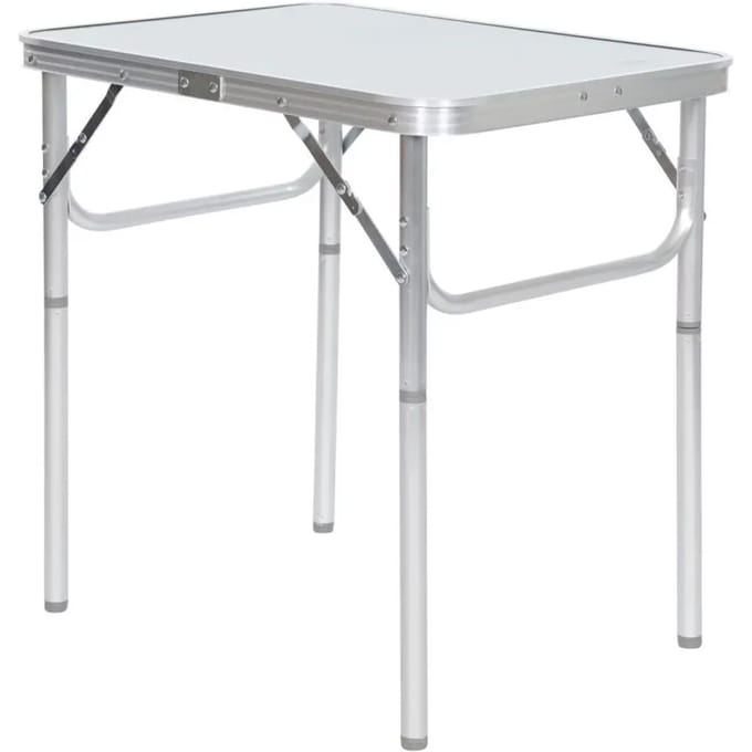 Trespass Kampeertafel 60 X 60 X 45 Cm Aluminium Zilver