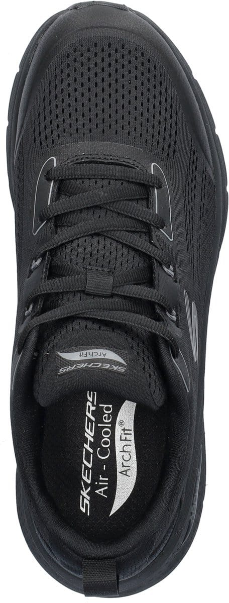 Skechers Arch Fit 3.0 Prawsper Textiel Heren Zwarte Mesh/TPU Sneakers