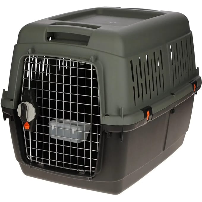 Transportbox - KERBL - Eco - Grijs/groen - 81 × 60 × 61,5 cm