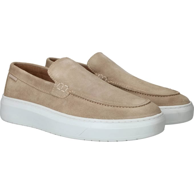 PS Poelman Instappers - Heren - Beige - Maat:43