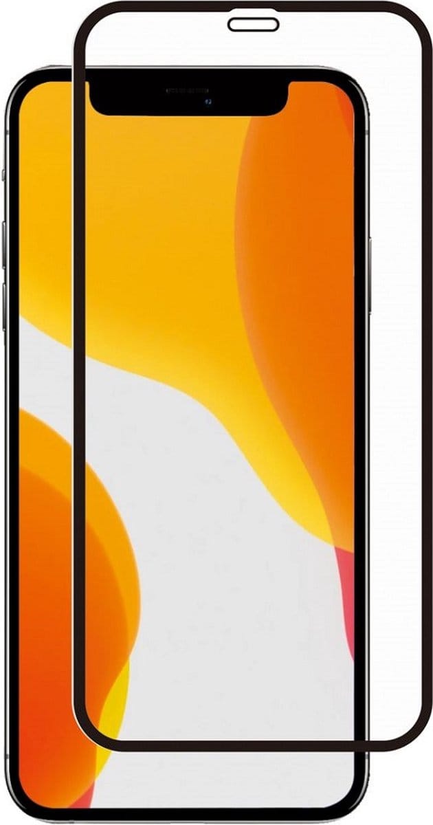 LuxeBass Full Screenprotector geschikt voor Apple iPhone 14 Max - Volledige dekking en bescherming - glas scherm - bescherming