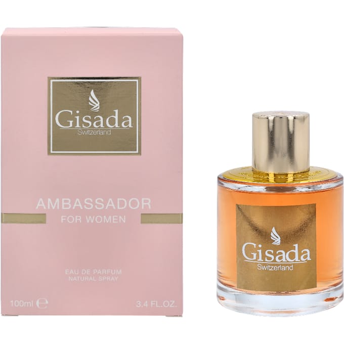 Gisada Ambassador For Women Eau de Parfum Spray Damesparfum Dames 100 ml