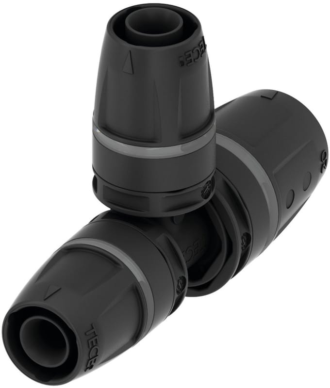 TECE TECElogo-Push T-stuk verlopend, PPSU, afmeting 32 x 20 x 32, 8711013