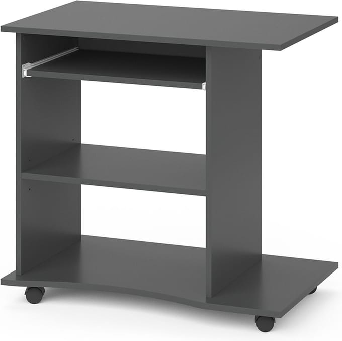 Vicco Harm Bureautafel – 80 x 50 cm Antraciet