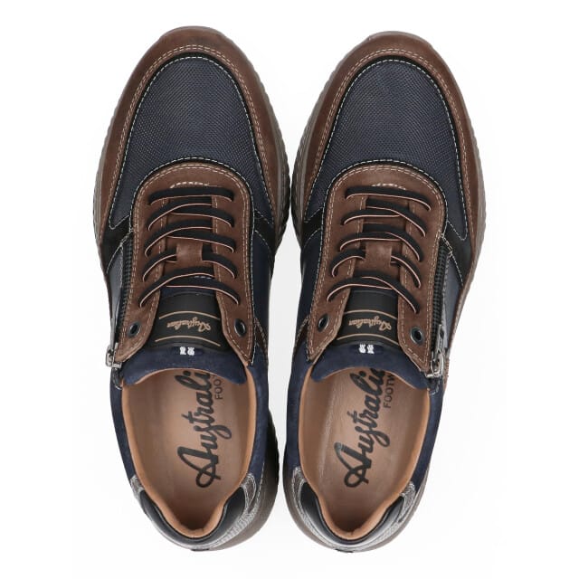 Australian Maurizio Sneakers blauw Leer - Maat 45