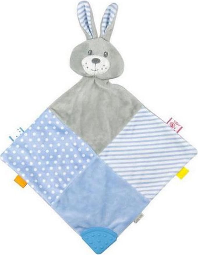 40835 knuffelblauw pluche blauw