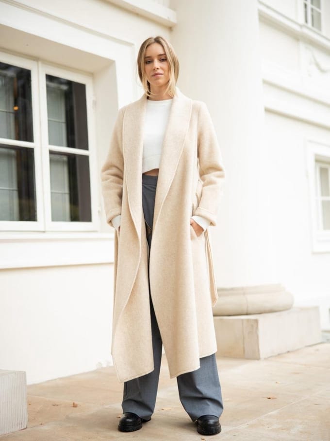 Alwero jas Hiroka Beige L-XL