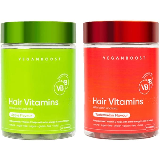 Veganboost Hairvitamin Apple + Watermelon