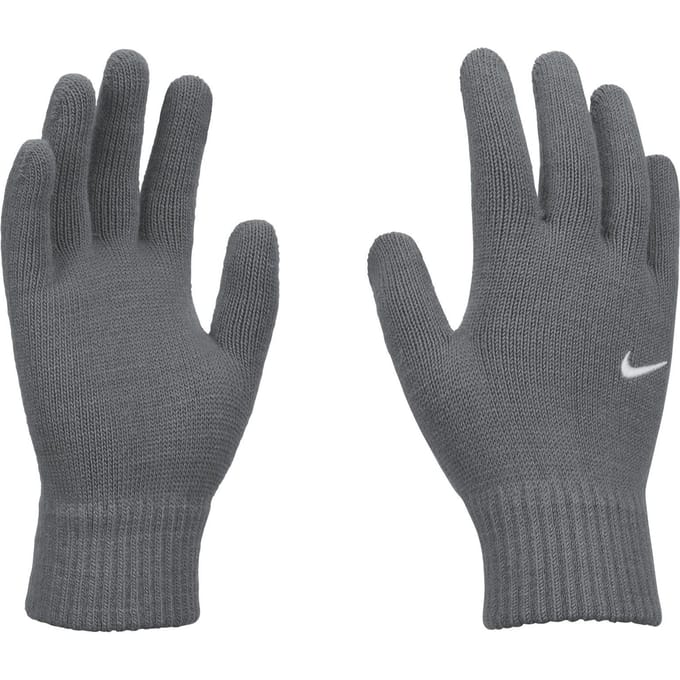 Nike Kinder/Kids 2024 2.0 gebreide Swoosh-handschoenen (Grijs)