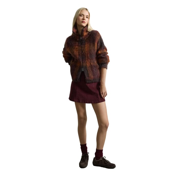 Dames minirok in corduroy Stefanel