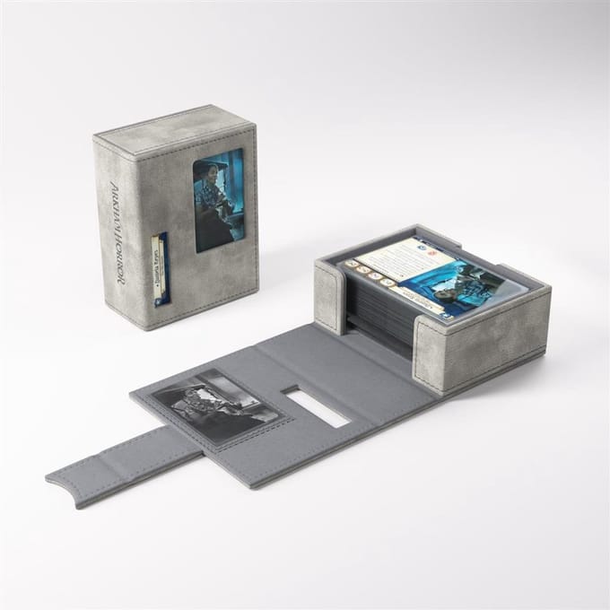 Deckbox Arkham Horror Investigator Neutral Gray - Accessoires