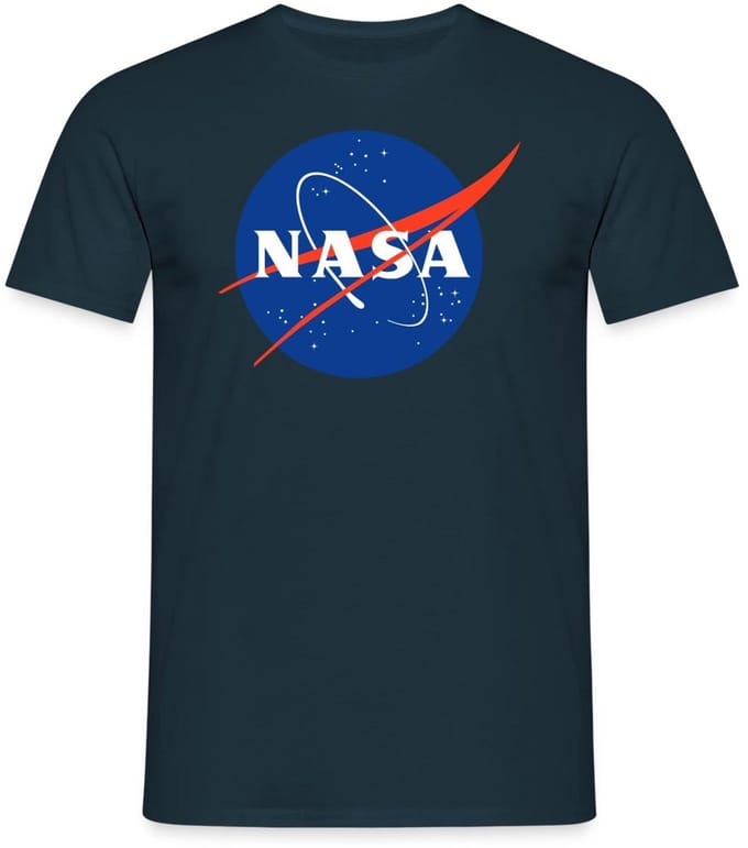 NASA klassiek logo T-Shirt Heren