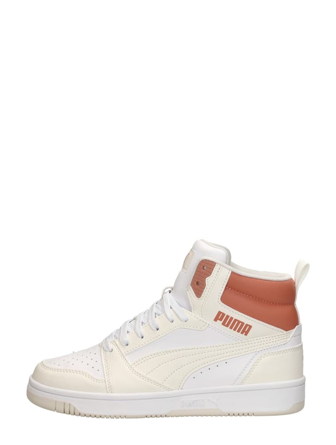 Puma Rebound v6 Sneakers Hoog - Gebroken wit
