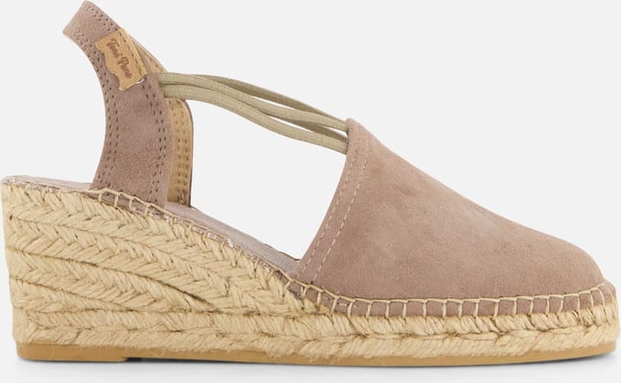 Toni Pons Tremp Dames Espadrilles - taupe - Maat 41