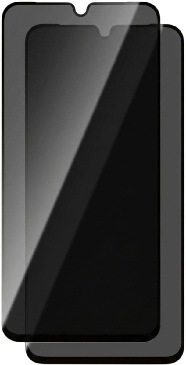 3mk, Screenprotector Gehard Glas geschikt voor Galaxy A17 / A16 Anti-spy, Transparant zwart